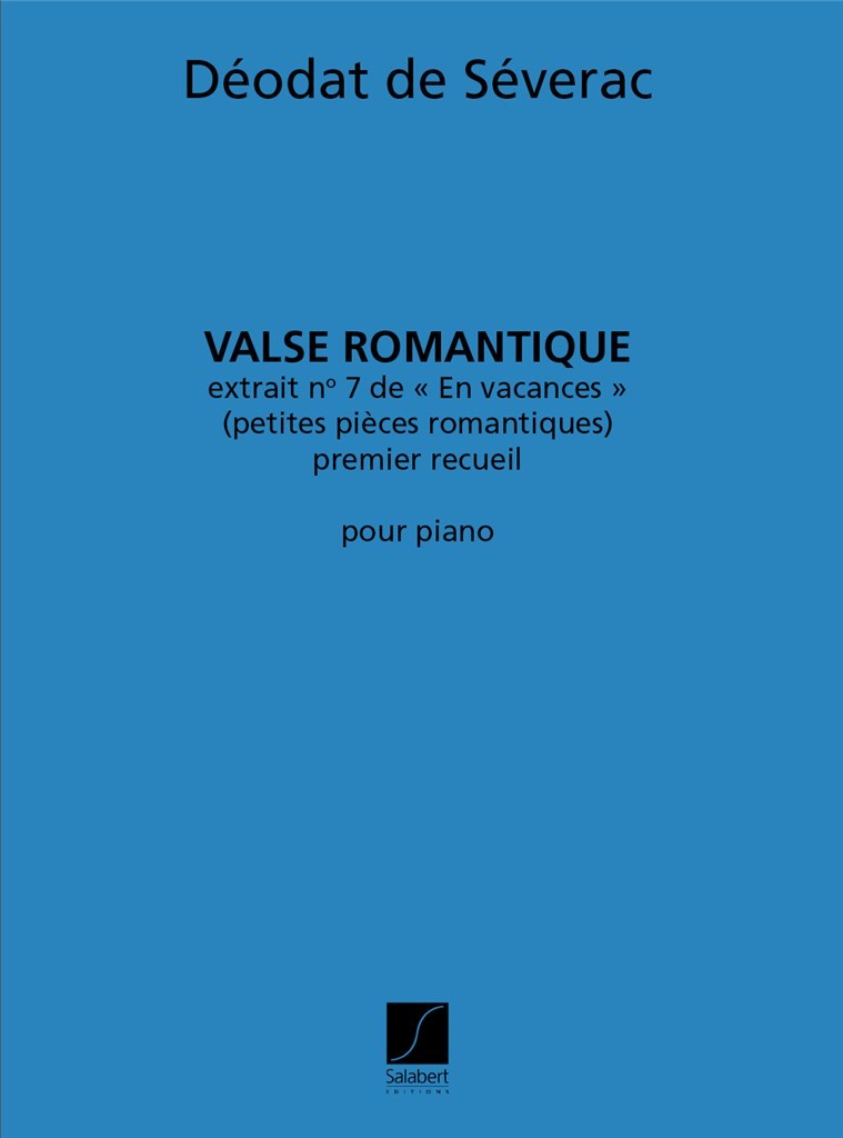 Valse Romantique En Vacances Piano